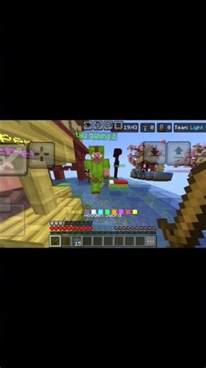 How to Pro Minecraft in Mobile Bedwars |Dude N playz|#minecraft #viral #gaming #mcpe #trending