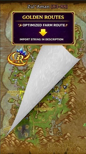 4 Eversong Woods Herb + Ore Farming Routes Easy Gold Farm #worldofwarcraft #wowfarming #wowgoldfarm