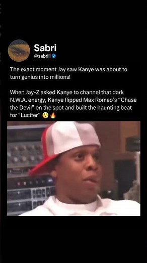 Did You Know Jay-Z Asked Kanye to Make “Lucifer” on the Spot? 🔥
