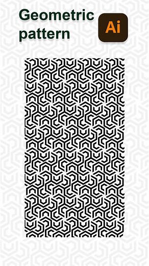 Geometric Pattern Design Tutorial in Adobe Illustrator