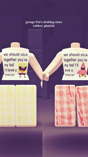 Creative Matching Outfit Ideas for Best Friends in Roblox