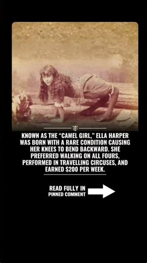 Ella Harper: The “Camel Girl” Who Became One of America’s Highest-Paid Circus Performers