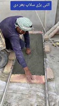 How to make a wardrobe slab #constructionchannel #youtubeshorts #shorts