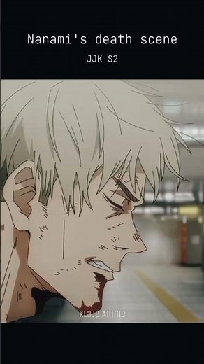 Nanami's death scene | Nanami edit | Jujutsu Kaisen Season 2 #anime #jujutsukaisen #animeedit