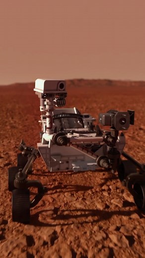 Meet the Perseverance, NASA’s first self-driving rover tasked with seeking signs of life on Mars. 👽 #NASA #learnontiktok #tiktokpartner