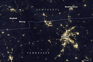 6.1K views · 314 reactions | Satellites Spot Power Outages Across...