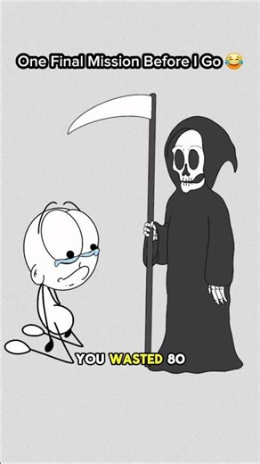 One Final Mission Before I Go (Animation Meme) #shorts