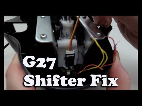 Logitech G27 H Shifter solderless fix