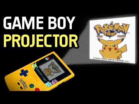 Attaching a Projector to a Game Boy Color