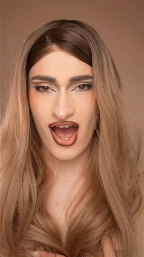 CHOLATE BLANCO O NEGRO?🍫 #makeup #transition #creativemakeup #makeuptransformation