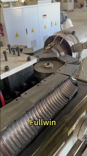 110mm Plastic shrinking pipe making machine #machine #plasticpipe