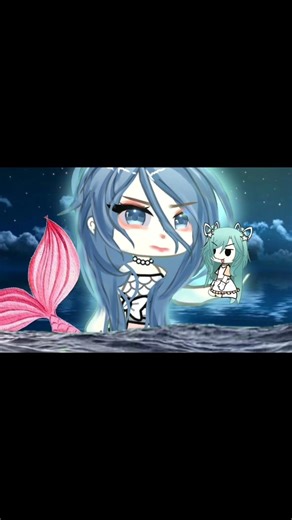 The Girl and the Mermaid || 🧜🏻‍♀️ #gachalife #gacha #story #trend #viral