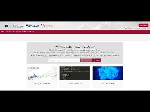 GloFAS data on Climate Data Store (CDS)