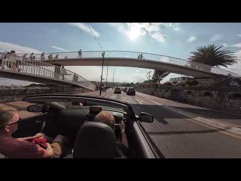 Torquay Seafront Drive in a Volvo C70 Convertible | English Riviera Cruising