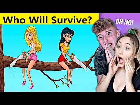 MESSED UP Mystery Riddles That Will Test SURVIVAL SKILLS.. (Ft. Kiera Bridget)