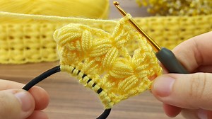 wow 💯 👌Amazing💯🤌 *tasarım*~Trend~ *Super easy crochet hair band* knitting pattern online tutorial for new learners | Aslı ile El Sanatları