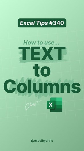Christian Colombo | The Excel Guru | Don't share this Excel Hack with your manager! 🤯 In this tutorial, you'll learn how to split a CSV file in Excel using text to columns.... | Instagram