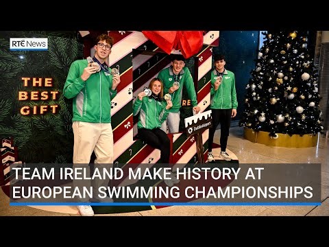 Team Ireland make history at European Swimming Championships