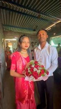 Tilak Ceremony 💍💕💫 | Sakharpuda 🥰 | Best Couple❣️| Engagement 🫶 #shorts #viral #trending #love