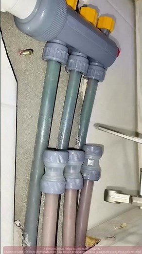 Practical Pipe Installation: Tool Operation on Pipe Joints, Quickly Master Installation Skills