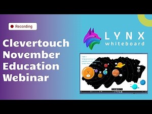Clevertouch Education Webinar - November 2025