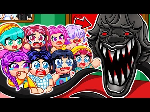 The 67 KID CURSES RUMI’S OCTUPLETS in Roblox! | Kpop Demon Hunters