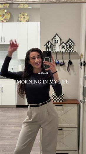 If you’ve been wanting to get up earlier let this be your sign ✨☀️ #morningroutine #morningvlog #dentist #morningvibes #creatorsearchinsights @alo @Hatch for Sleep @MacKenzie-Childs @Orangetheory