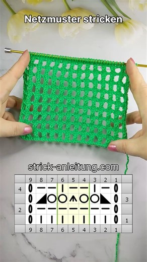 91K views · 438 reactions | https://strick-anleitung.com/muster-f%C3%BCr-ihre-sammlung/netzmuster-stricken-4.html Netzmuster stricken #strickmuster #strickanleitung #stricken | Kostenlose Strickanleitungen | Facebook