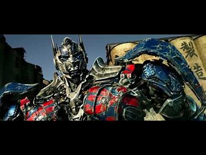 Optimus Prime Vs Lockdown Final Battle-Transformers Age of Extinction