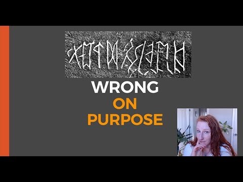 Tørvika B: When A Runic Inscription Is Meant to Look Wrong (Modern Erilar Shorts)