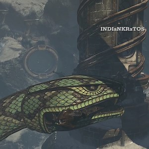 Biggest Snake of God of War Ascension | I N D I a N K R a T O S