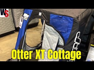 #OtterOutdoors XT Cottage X-Over Ice Fishing Shelter