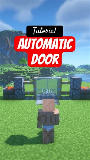 Automatic Door | Minecraft Tutorial