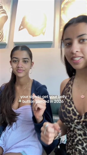 dad still doesn’t know 🤣🤣 #yolo #brownparents #bellybuttonpiercing #2026