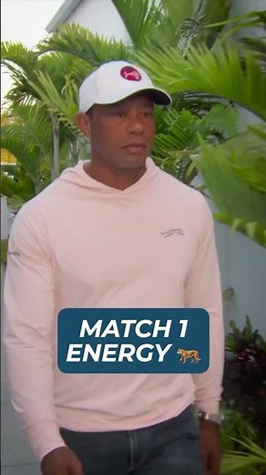 Tiger locked in for Finals night 1🔒 #golf #tgl #tigerwoods