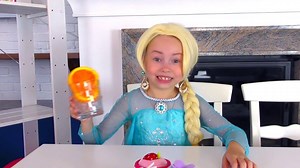 38K views · 1K reactions | Alice with Frozen Elsa And Anna playing in cafe ☕☕ Kids playing in cafe. Alice cook, and Frozen Elsa And Anna a visitors. Alice Cooking Food with Kitchen Toy. She tries very hard to make her cafe better! | Kids Smile TV | Facebook