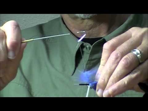 Blue Flashabou Tube Fly For Salmon, Steelhead and Sea Trout