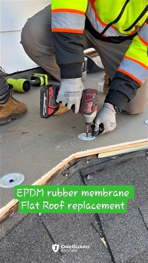 EPDM Flat Roof Installation That Lasts | OneGuard Roofing #flatroof
