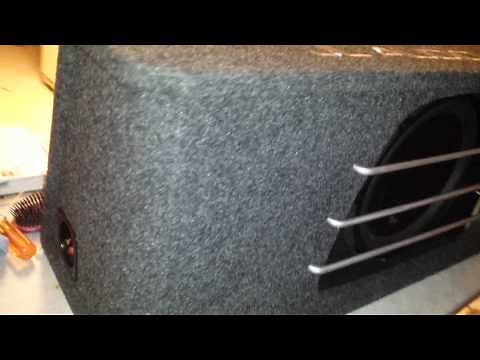 Jl audio 12w3v3 2ohm HO Wedge 1000watts 500rms