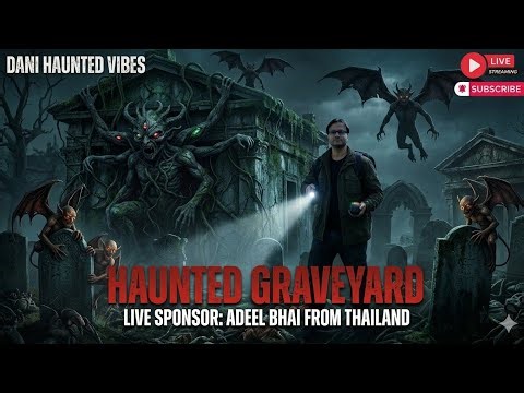 🛑LIVE !!! ORANGI TOWN QABRISTAN KA KHOUF 🥶🥶🥶 KIYA HO GA JINNAT OR CHURAILO SE SAMNA 😱😱😱