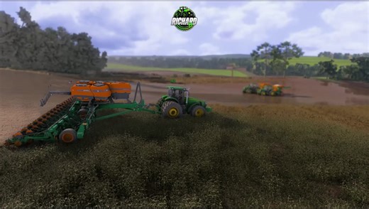 8R NO PLANTIO en FS22: Gráficos 4K y pxn v9