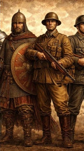 European Soldier from ancient to modern history