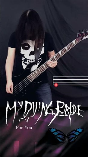 Playing "For You" by My Dying Bride #mydyingbride #funeral #doommetal #basscover #bass #shorts