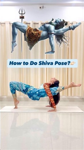 Shiva pose Tutorial🕉️#shiv #shiva #howto #yoga #dance #tutorial #like #comment #subscribe #share