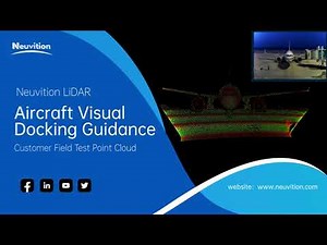 Visual Docking Guidance System | Neuvition LiDAR for Airport VDGS Use Case Test Point Clouds