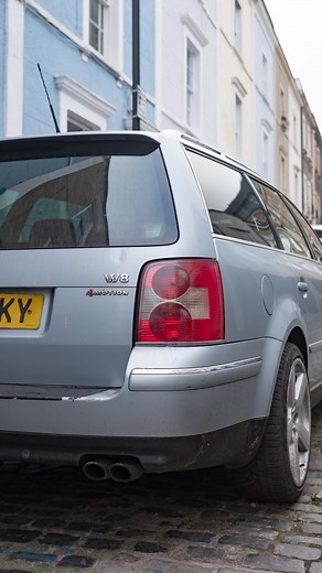 Candid Cars on Instagram: "The Volkswagen Passat W8 placed a particularly unusual engine into a fairly mundane VW chassis. Ultra low production and with an engine unique to this vehicle, it’s the sort of car most people wouldn’t even look twice at. This well used estate example is a true unicorn on our roads. A prime example of a car you may not have even seen before. #carspotting #volkswagenpassat #passatw8 #rarecar #carspotter"