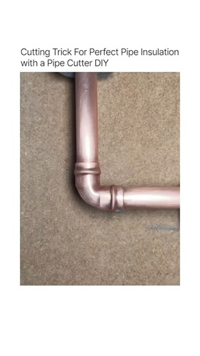 ExplainingNothinng on Instagram: "Stop settling for jagged, unsightly gaps in your pipe insulation. This is the Angular Miter-Cut, the definitive method for achieving a seamless, professional-grade seal around copper elbows. The critical step is the fixed-plane guide. By utilizing a miter box to hold the soft foam in a static position, you ensure the blade maintains a perfect 45-degree trajectory through the entire diameter. This eliminates the "wandering" cut common with hand-held blades, allow