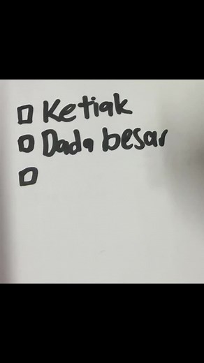 Maafkan hand writting saya 😫