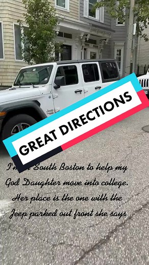 Helping My Goddaughter Move into College in South Boston