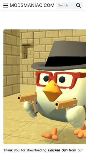 chicken gun mod menu